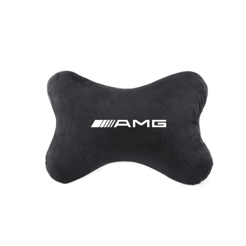 Car Seat Headrest Restraint Safety Head Neck Pillow For Mercedes Benz AMG W205 W204 W203 W212 W211 W213 W210 W164 Car Sticker