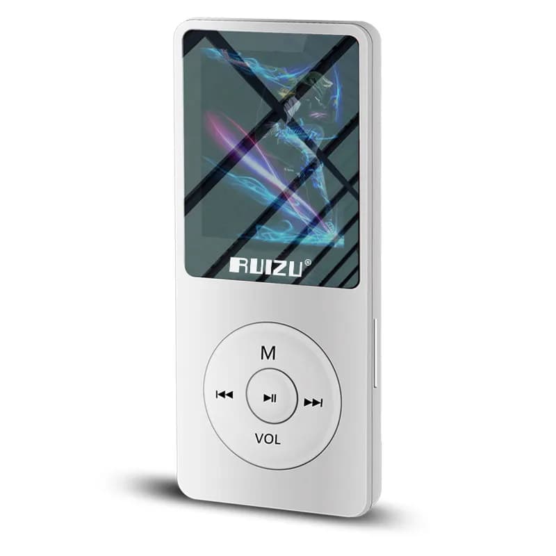 Originale RUIZU X02 versione inglese lettore MP3 8GB 16GB lettore musicale MP con Radio FM Video e-book supporto MP3 portatile scheda TF