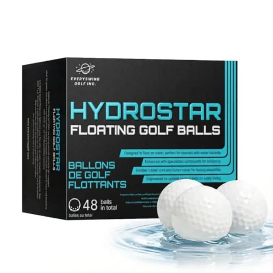 Palline da Golf Galleggianti HydroStar, Palline Leggere per Ostacoli Acquatici, Pratica in Piscina, Palline che Galleggiano in Acqua