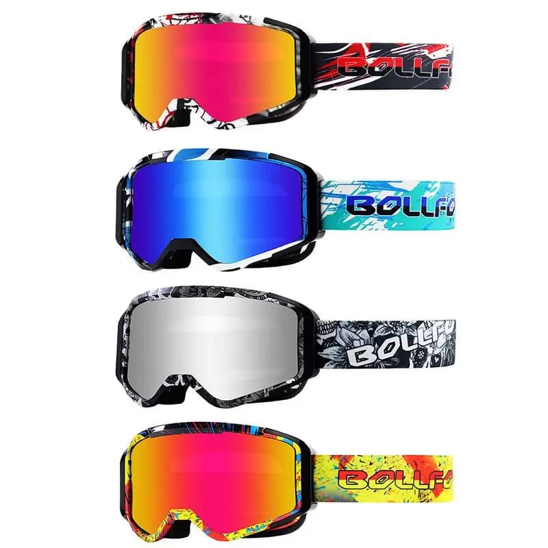 Occhiali da sci unisex per esterni Occhiali da snowboard da neve Occhiali da motoslitta Sport all'aria aperta Occhiali da sci per adulti Occhiali da sci