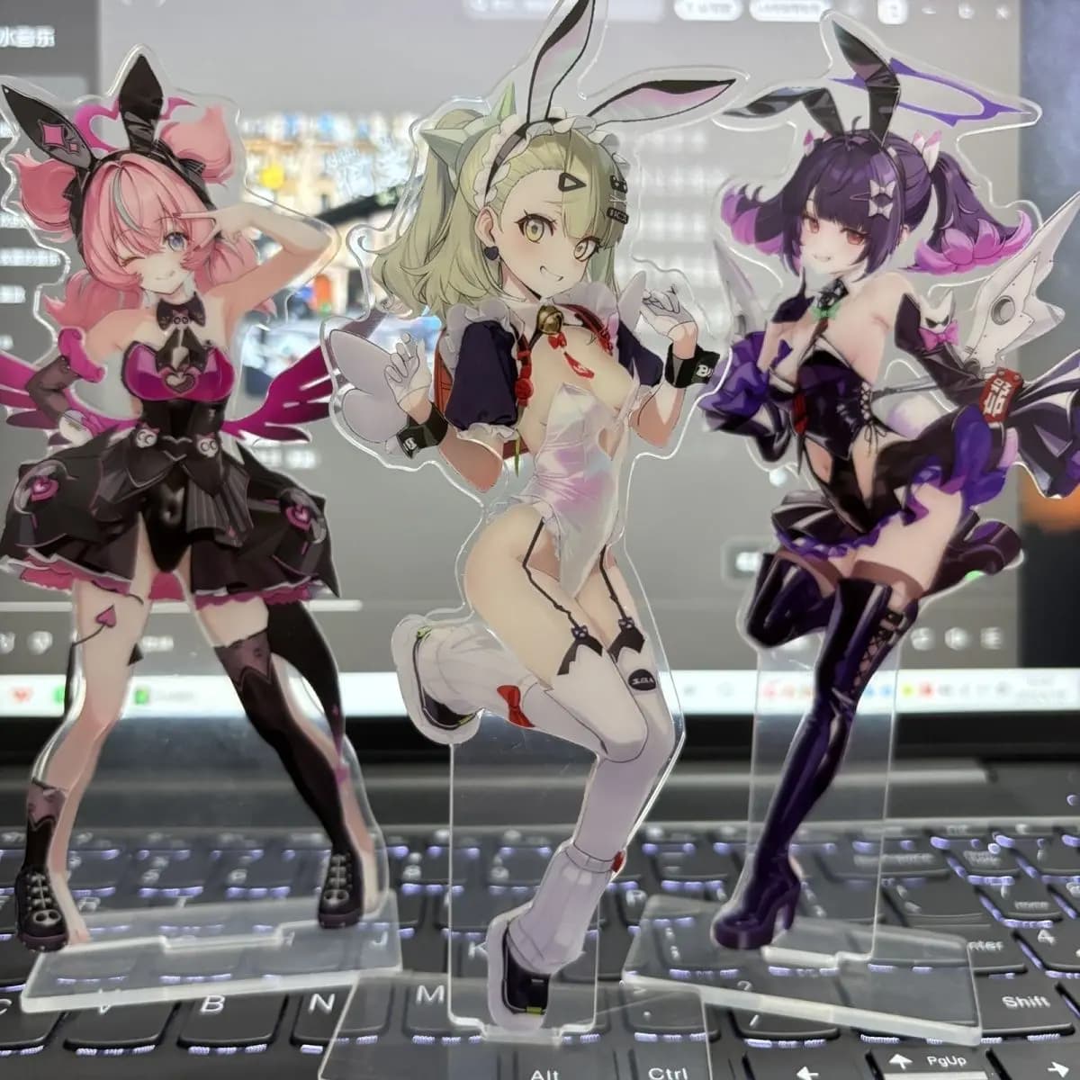 Anime Zenless Zone Zero Angels of Delusion Sunna Nangong Yu Acrylic Stand Model Plate Game Figure Souvenir Gift Desk Decor