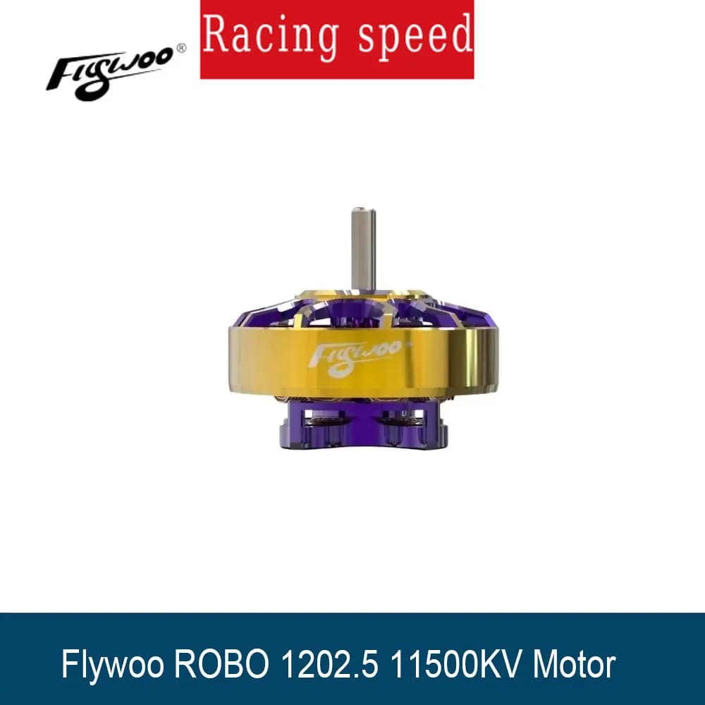 High efficiency brushless motor Flywoo ROBO 1202.5 11500KV for ultralight drone construction