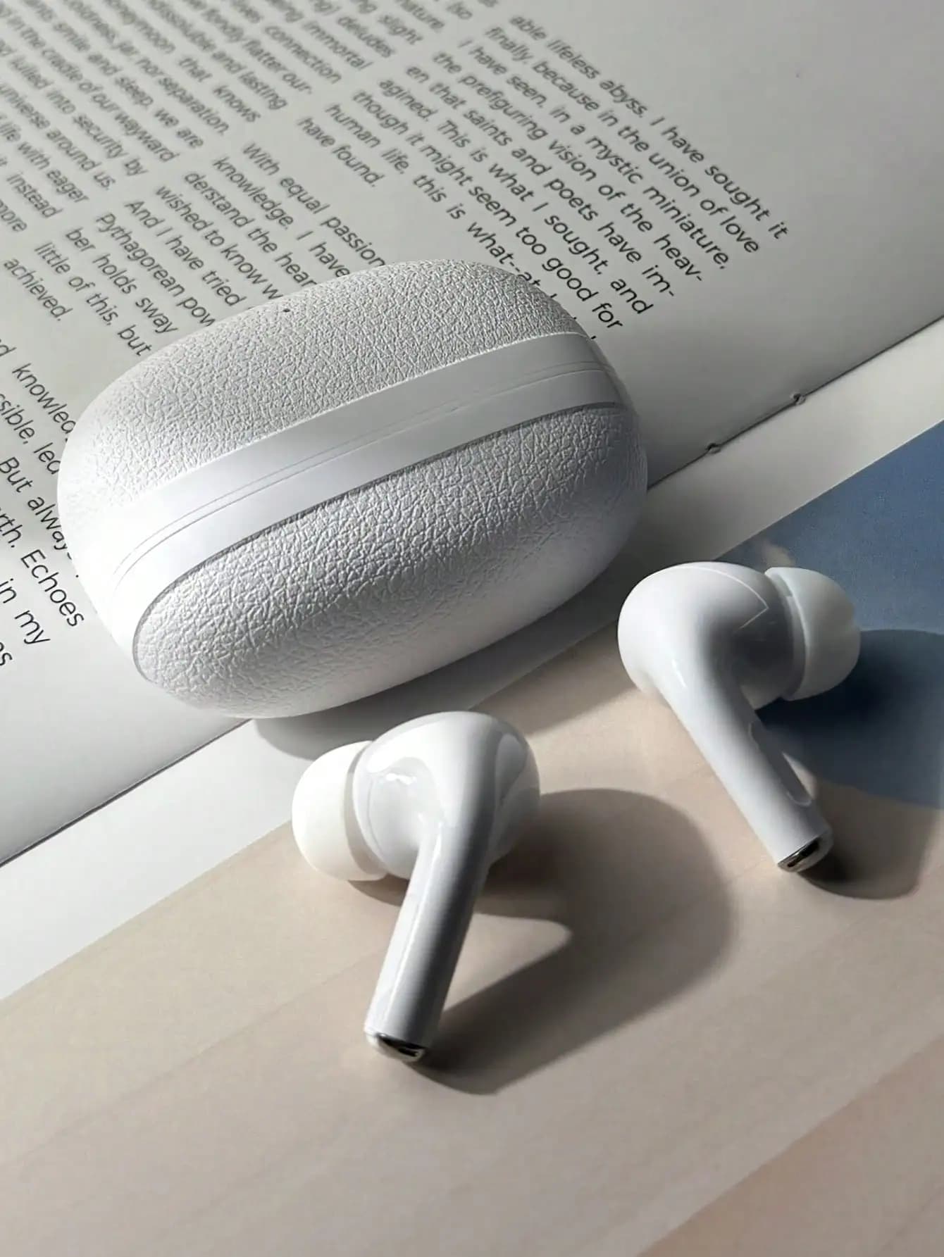 Auricolari Bluetooth Wireless con Cancellazione del Rumore, Compatibili con Vari Dispositivi per Comunicazione a Mani Libere