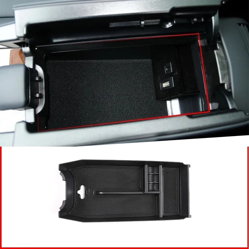 For Mercedes Benz E Class W212 2012-2015 Console Central Armrest Storage Box Multi-function Car Accessories