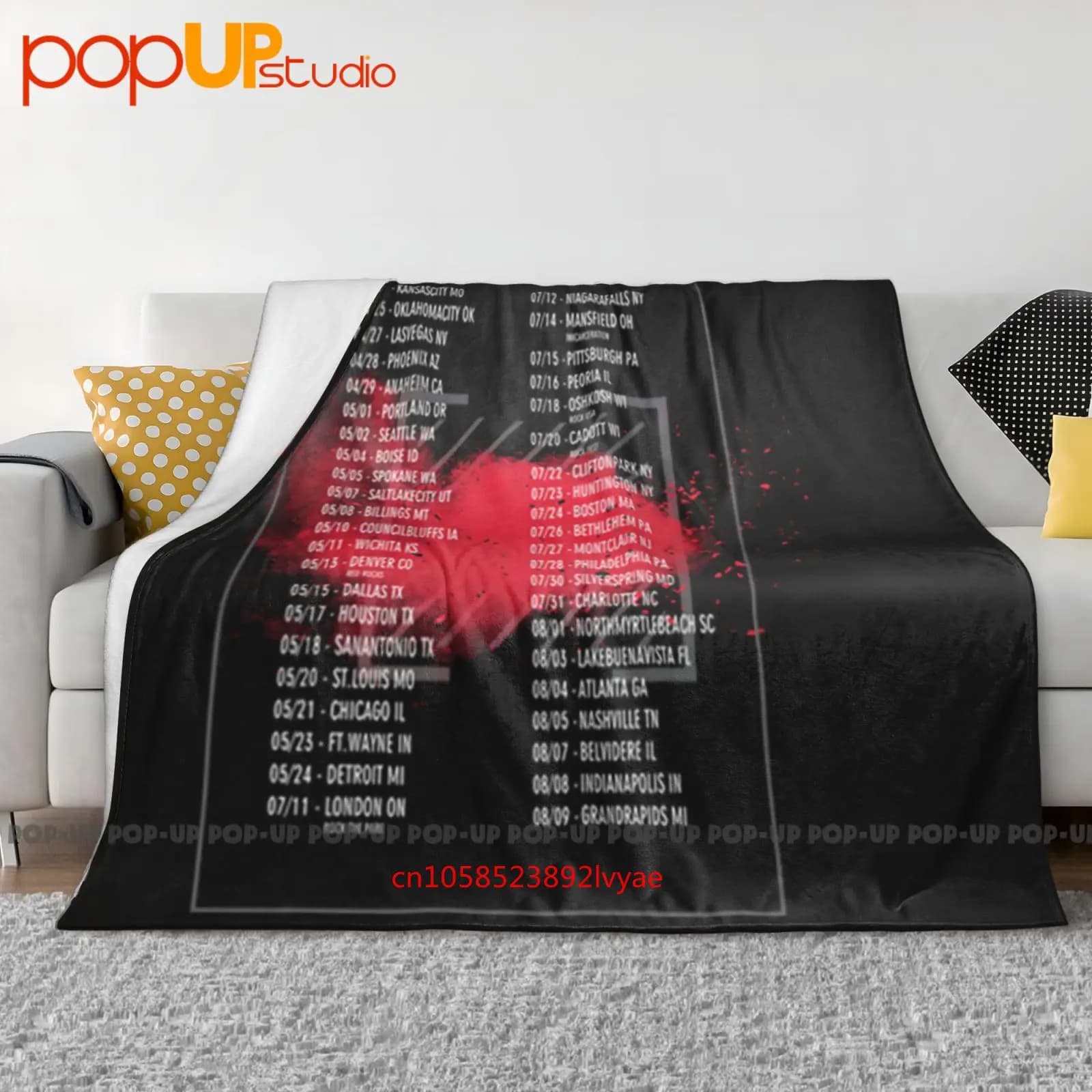 T I Prevail Band Festivals Prevails Only Ultra-Soft Blanket Quilt Winter Sofa Cover Bed Covers
