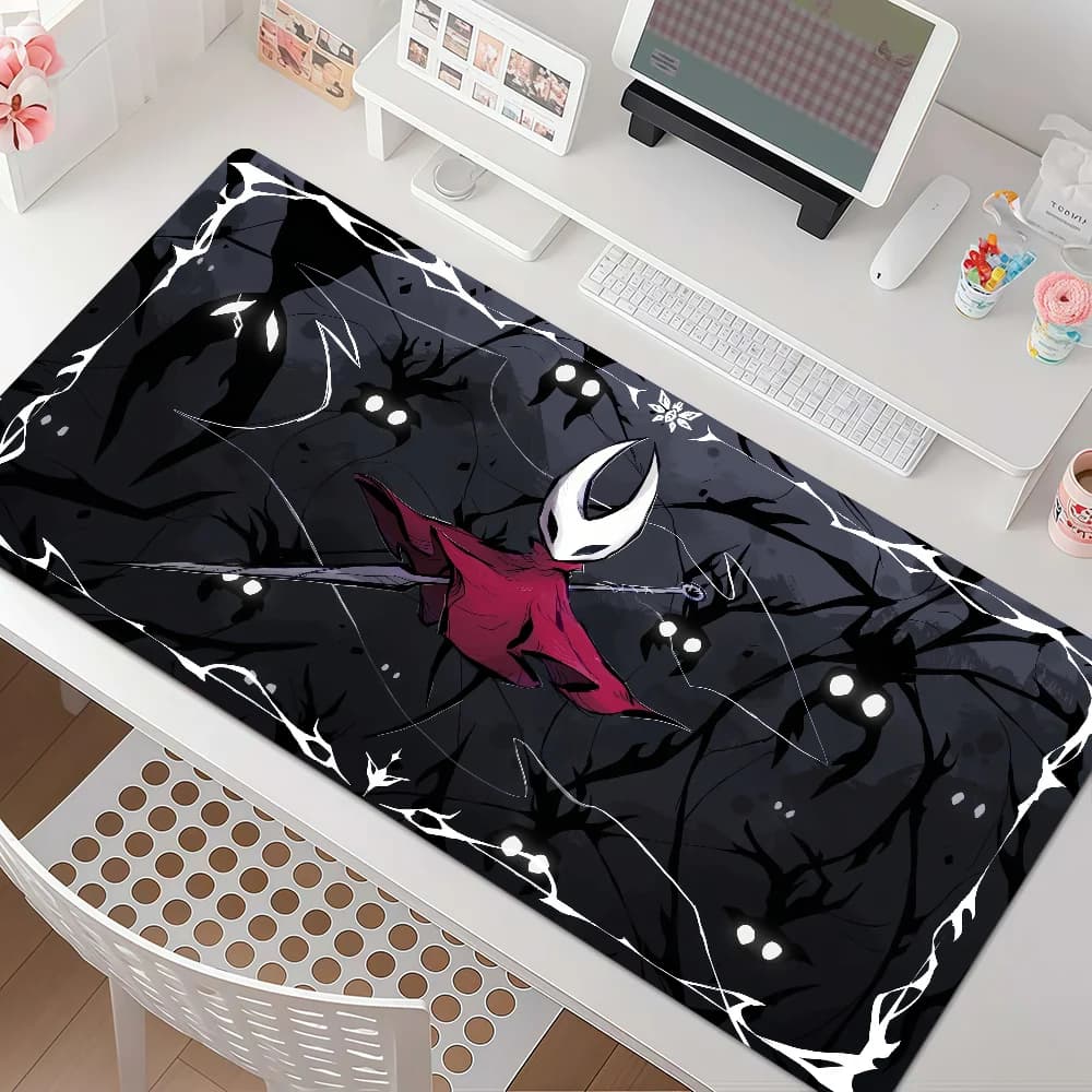 E-sports Mouse Pads Hollow Knight Mouse Mats Computer Mousepad Company Big Desk Pad Large Gamer Mousepads Anime Mause Mat Rugs