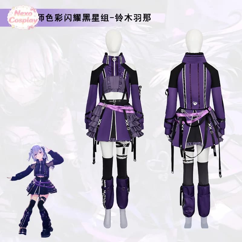 THE IDOLM@STER SHINY COLORS Hana Suzuki Cosplay Costume Anime cosplay women's clothing NexoCosplay
