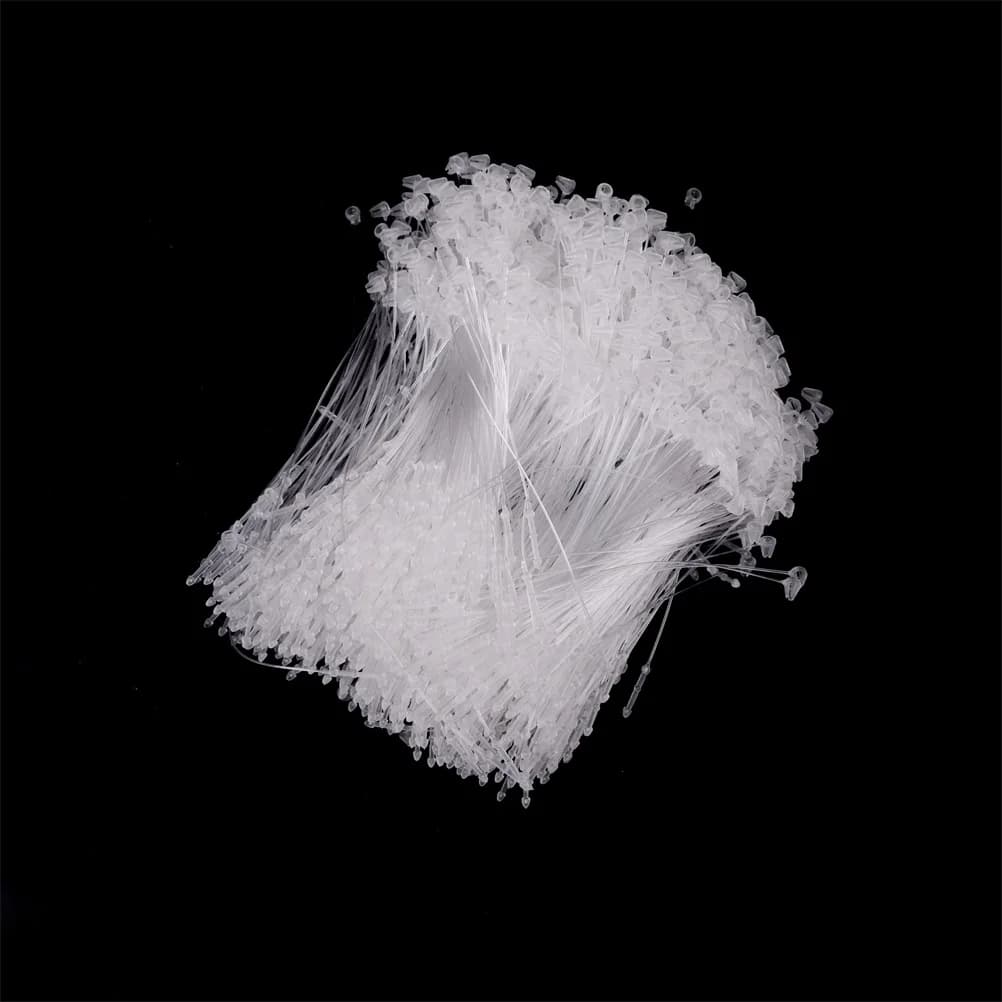 Fascette per cavi in plastica abbigliamento per indumenti infilati etichette per carte etichette 3 dimensioni 7.5cm/13.5cm/18cm all'ingrosso 1000 pezzi