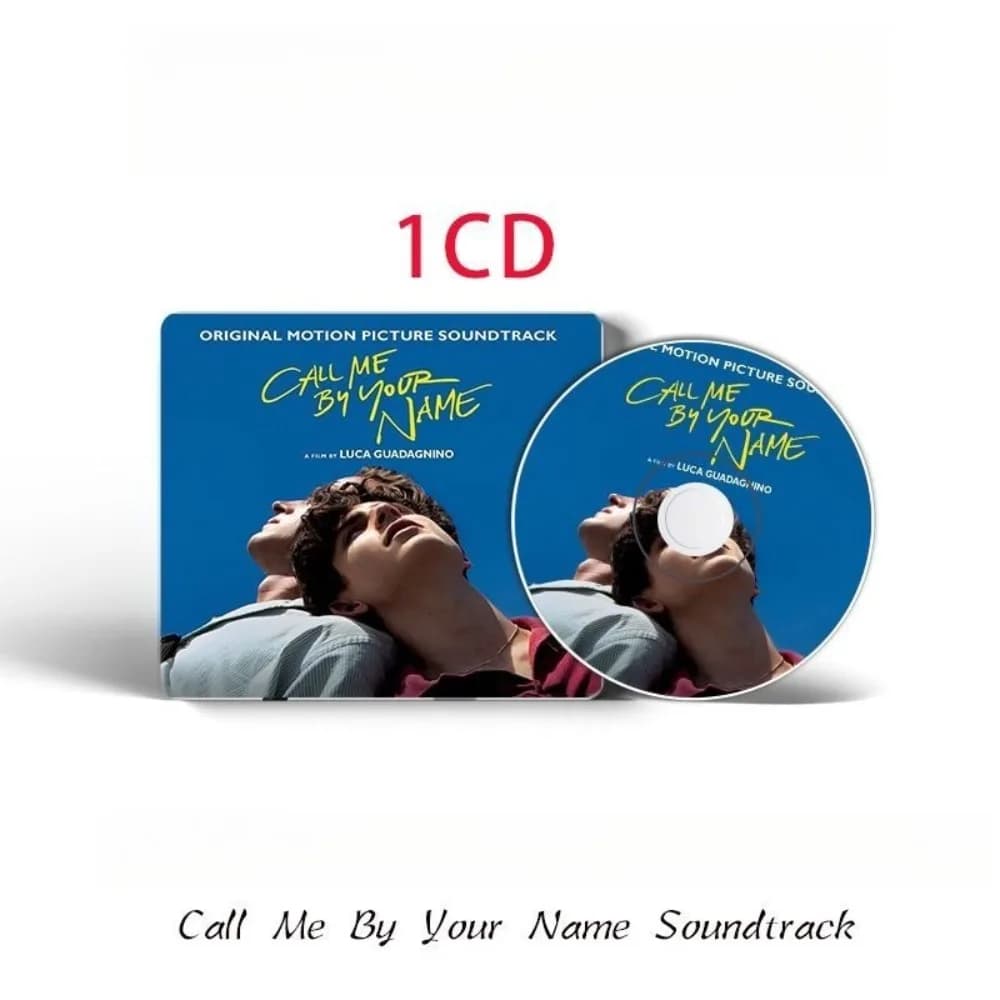 Call Me By Your Name - Collezione di Soundtrack Originali del Film, Solo CD, Classica Musica Italiana e Pop Anni '80 per Appassionati di Cinema