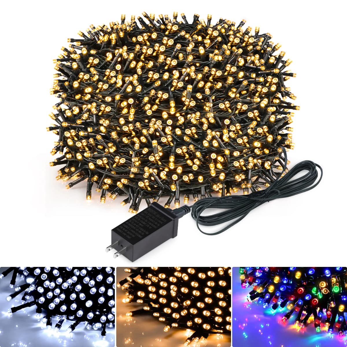 Luci a LED ad alta luminosità per esterni, decorazione per balconi e giardini, luci fatate 100m 50m 30m 20m 10m DC24V