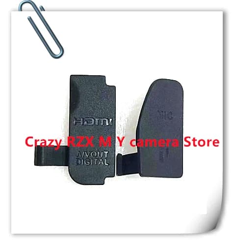 NUOVO USB/HDMI-compatibile DC IN/VIDEO OUT Porta In Gomma Copertura Inferiore Per Canon EOS 70D Parte di Riparazione Della Fotocamera Digitale