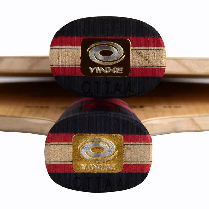 Lama da ping pong originale Yinhe Galaxy T-2S T2S (T2s, 3 legno + 2 carbonio) Base per racchetta da ping pong Raquete De Ping Pong