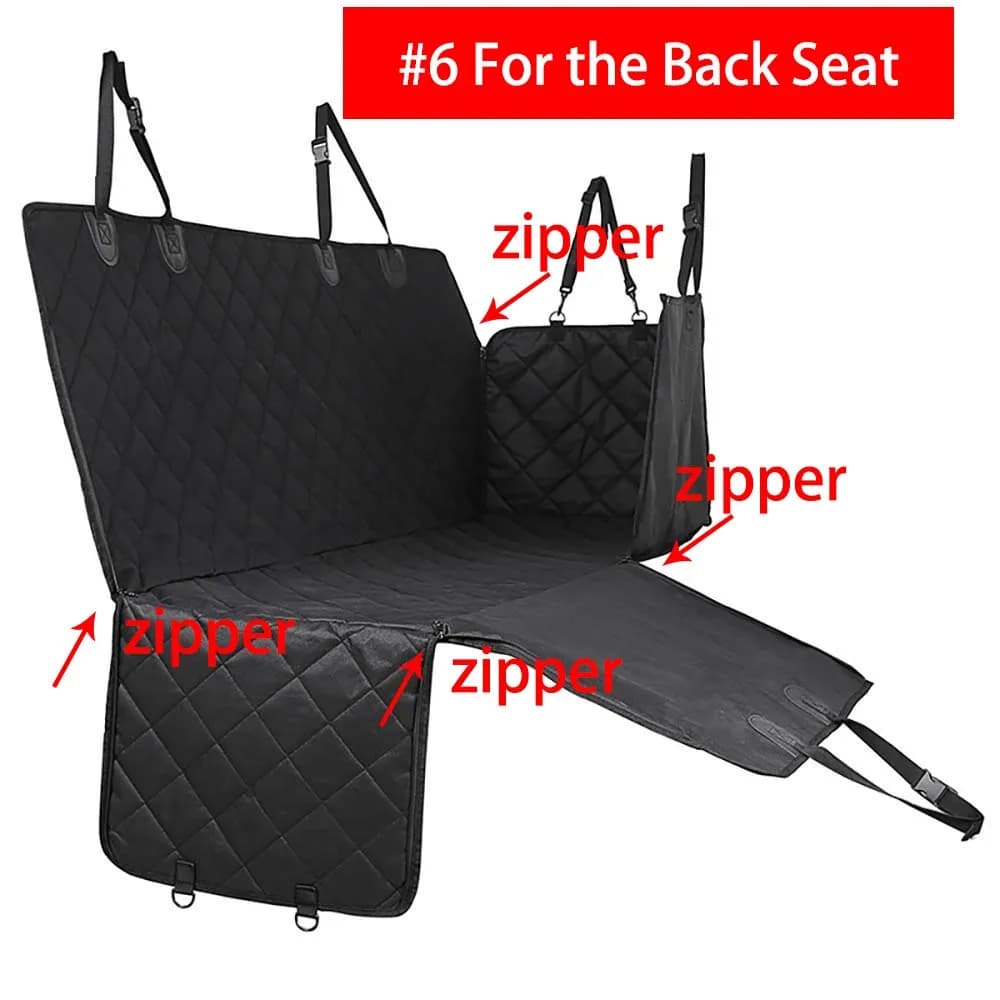 Waterproof Pet Protective Mat Universal Anti-slip Safety Mat for Swivel Dogs Car Dog Cover for Back Seat