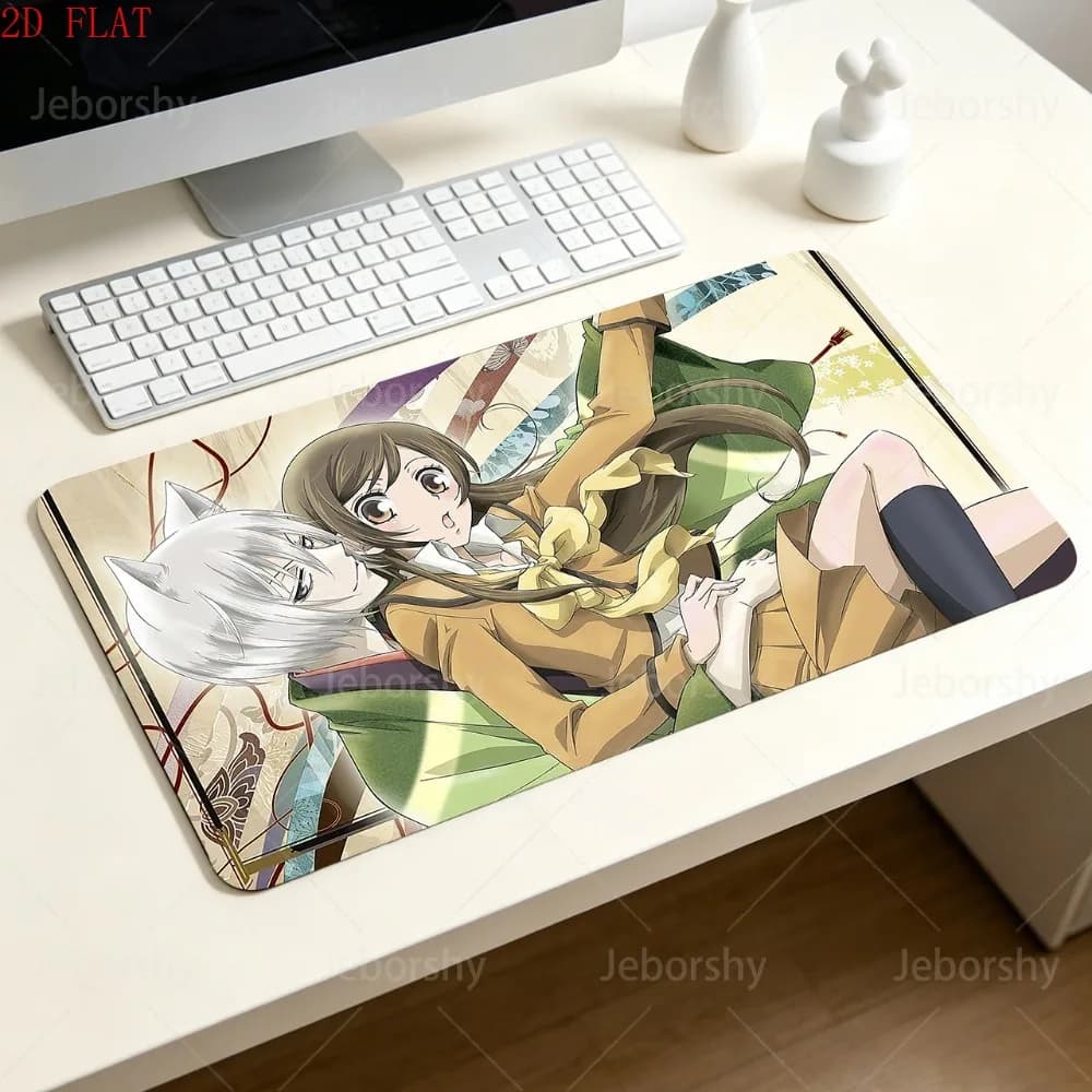 Tappetino per mouse Anime K Kamisama Kiss (tappetino incluso) Accessori da gioco Tappetino per tastiera Prime Gaming XXL Tappetino da scrivania con bordo cucito