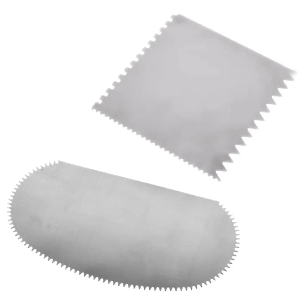Set di 2 Raschietti in Acciaio Inox per Scultura in Argilla, per Modellare, Lisciare e Scolpire Ceramica, Strumenti Fai-da-Te per Scultura in Ceramica