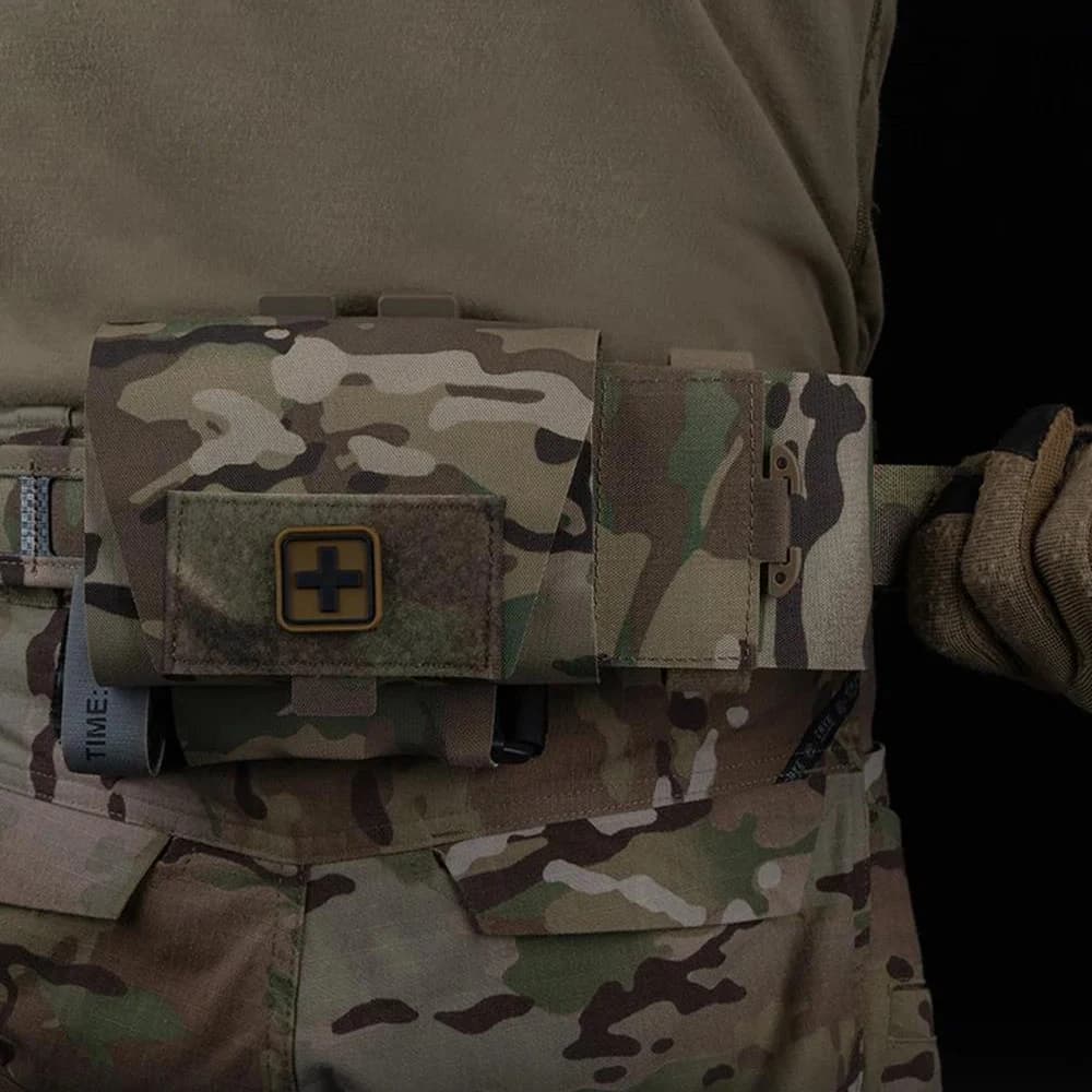 Kit medico tattico MOLLE Kit di pronto soccorso a distribuzione rapida Caccia esterna Campeggio Sopravvivenza Custodia medica leggera di emergenza
