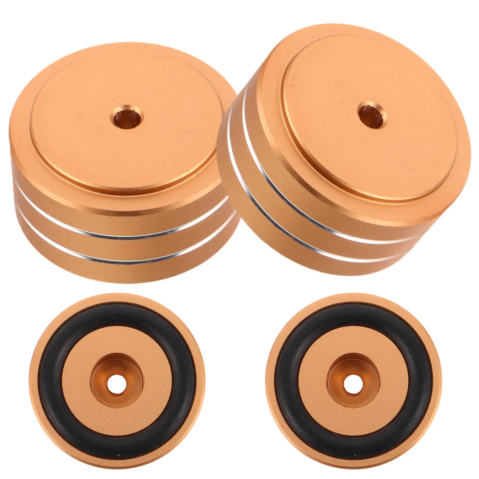 4Pcs Wooden Cutting Board Feet Anti-Slip Rubber Riser Feet for Chopping Boards Enhanced Stability Quick Drying Non-Scratch