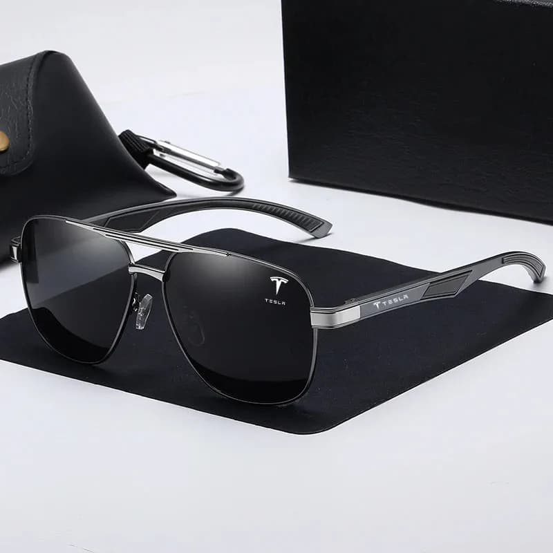 Car High-End Leisurely Polarized Sunglasses For Tesla Model 3 Model Y Model S Model X Cybertruck Roadster Men Anti Glare Goggles