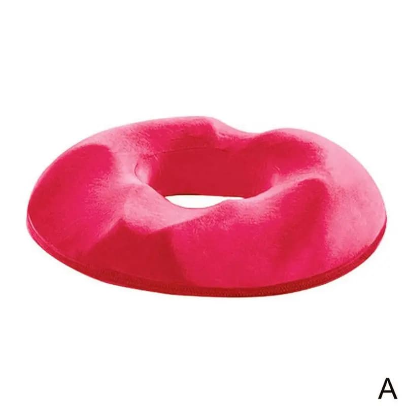 Cuscino Ortopedico a Ciambella in Memory Foam per Emorroidi, Sollievo per Coccige e Prostata, per Sedia