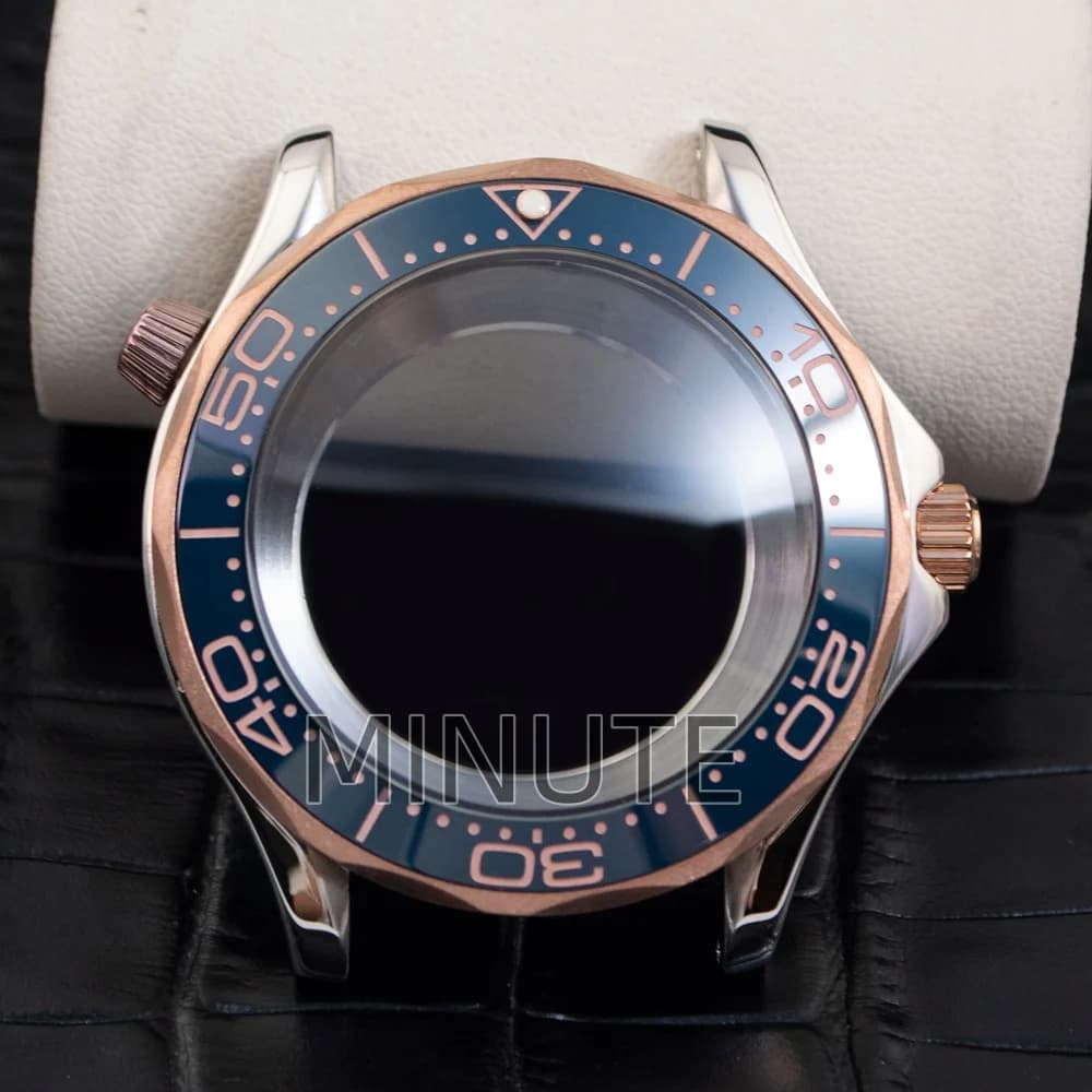 Cassa da 41mm per Uomo NH35 in Acciaio Inossidabile, Parti Mod Impermeabili per Seamaster 300, Movimento NH35/NH36, Quadrante da 31mm, Lancette, Ricambi per Orologi