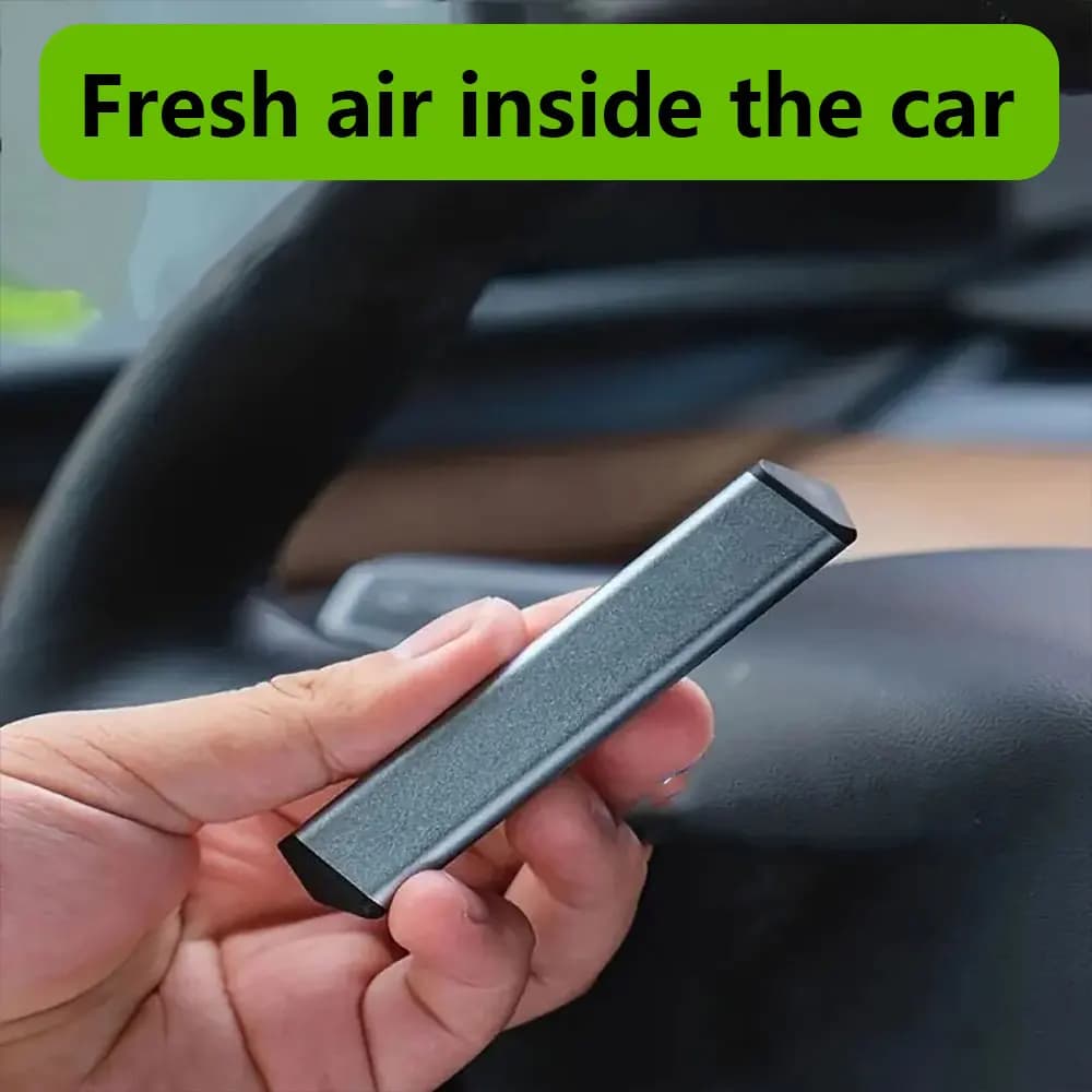 For Tesla Car Model 3 / Y - Automatic Deodorant Wood Diffuser Bead 4 bags Wood Diffuser for Car Fresh air inside the car