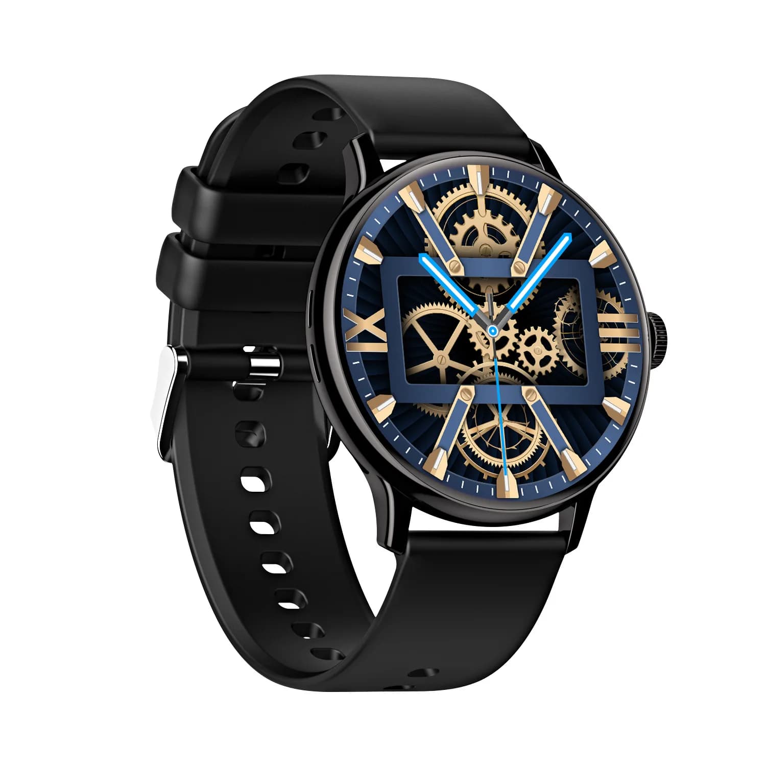 Smartwatch CY 500 2026 con Schermo Rotondo, Chiamate Bluetooth, Monitoraggio Frequenza Cardiaca, Fitness Outdoor, Contapassi