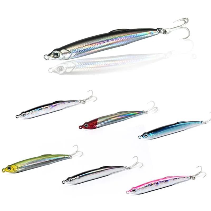 1pcs High Quality Thrill Stick Pencil Fishing Lure 9g/15g Sinking Pencil Long casting Minnow Artificial Bait Pike Lures
