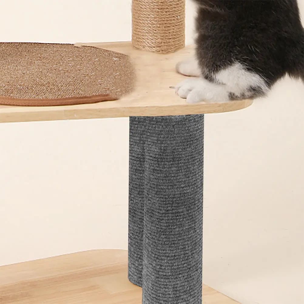 Tappetino Protettivo Adesivo Antigraffio per Gatti, Protezione per Mobili e Superfici, Accessorio per Alberi per Gatti