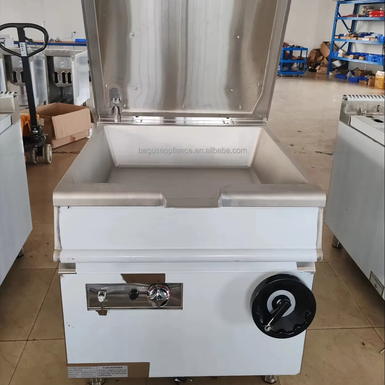 Good Price Commercial Electric Tilting Braising Pan Large Flat Frying Pan Industrial Big Cooking Equipment