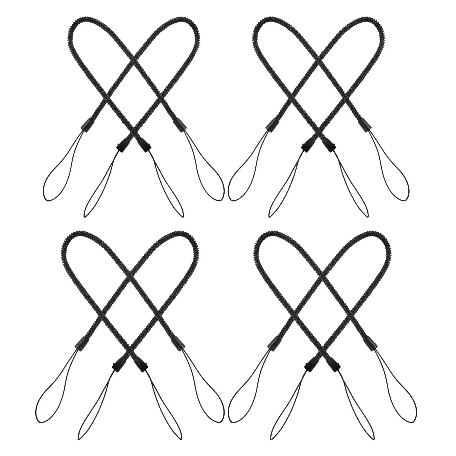 8Pcs Stylus Pen Anti-Lost Elastic Spring Lanyard Retractable Rope for Touchscreen Drawing Tablets Pen Holder Tether