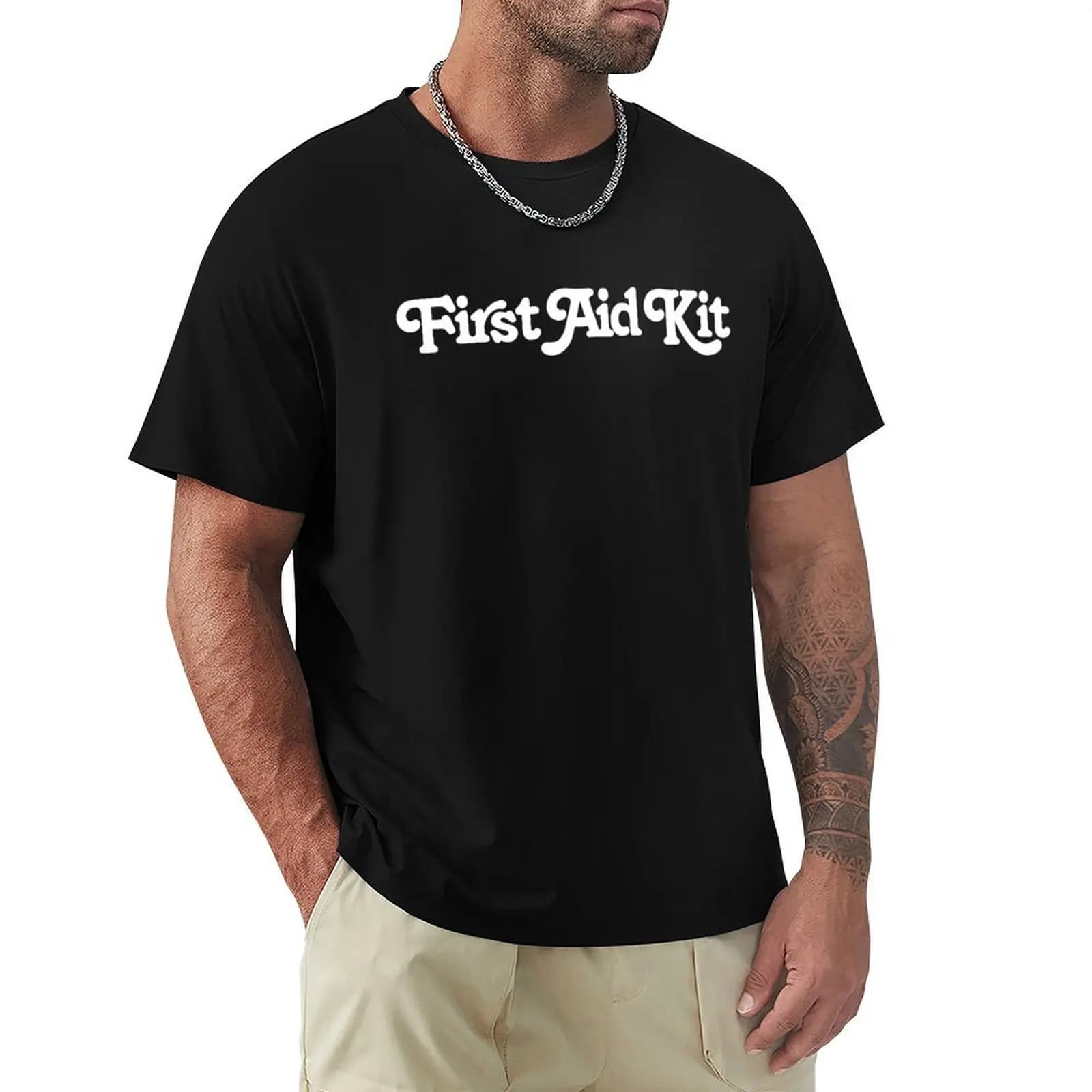 First Aid Kit Merch First Aid Kit Logo T-Shirt mens graphic t shirts T-Shirt