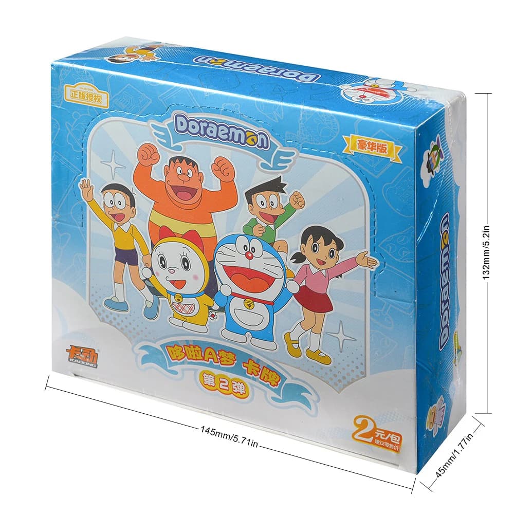 Carta da collezione originale Anime Doraemon Nobi Nobita Robot Cat Personaggio intimo Classici Gioia Carta combinata Regalo preferito per bambini