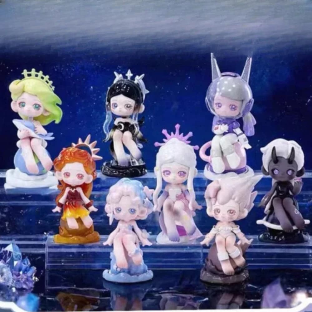 LUKISS Cosmic Voyage Mystery Box Pendant Surprise Bag Cute Blind Box Desktop Action Figure Ornament Kawaii Anime Doll Keychain