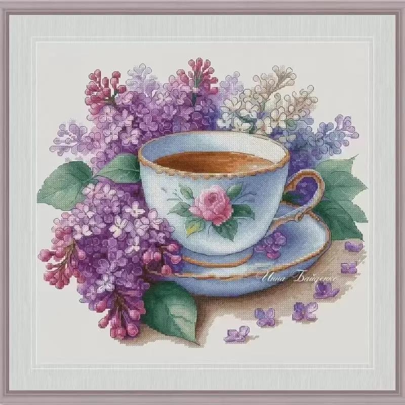 16068A Cross Stitch ONLY FLOSS NO FABRIC NOT Cross-stitch Kit Embroidery Needlework WITHOUT Fabric Homfun Painting Crossing