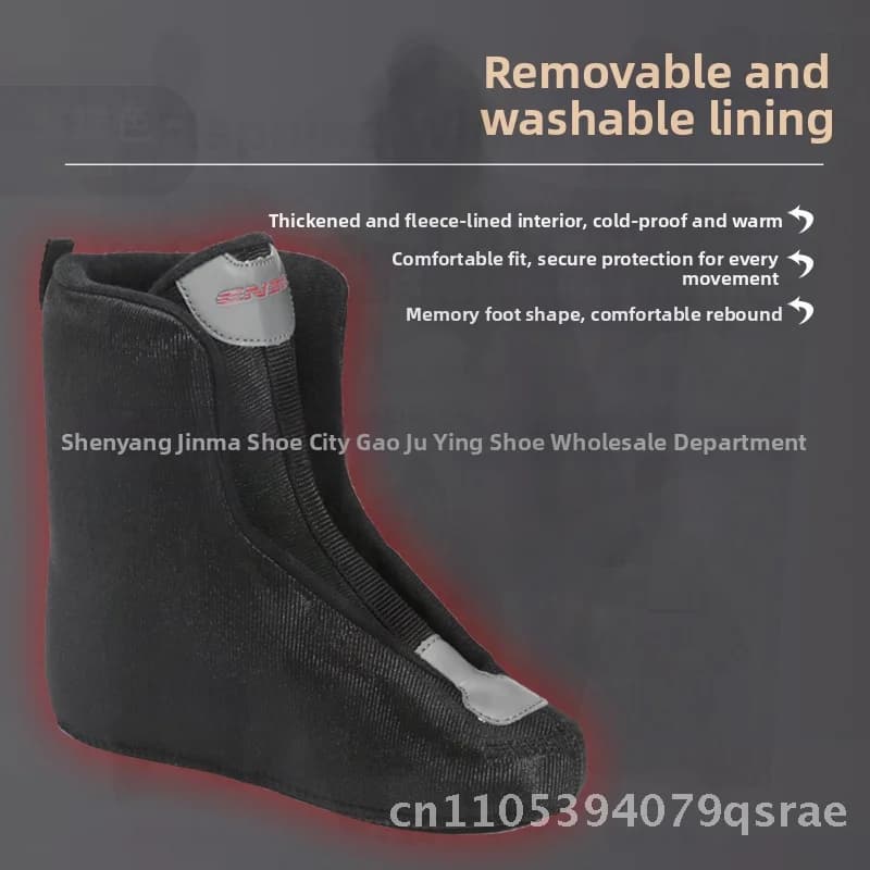 Scarpe da skate monopezzo calde unisex di dimensioni fisse per adulti Classe di pattinaggio su ghiaccio professionale Speciale ABS superiore in acciaio inossidabile Ghiaccio