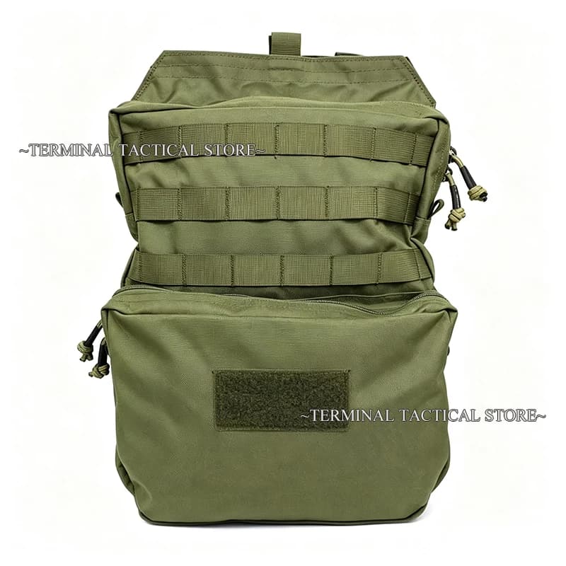 Zaino Tattico Molle con Sacca Idratazione, Attrezzatura per Caccia e Airsoft, Accessori EDC, Sacca d'Acqua Espandibile in Nylon da 3L