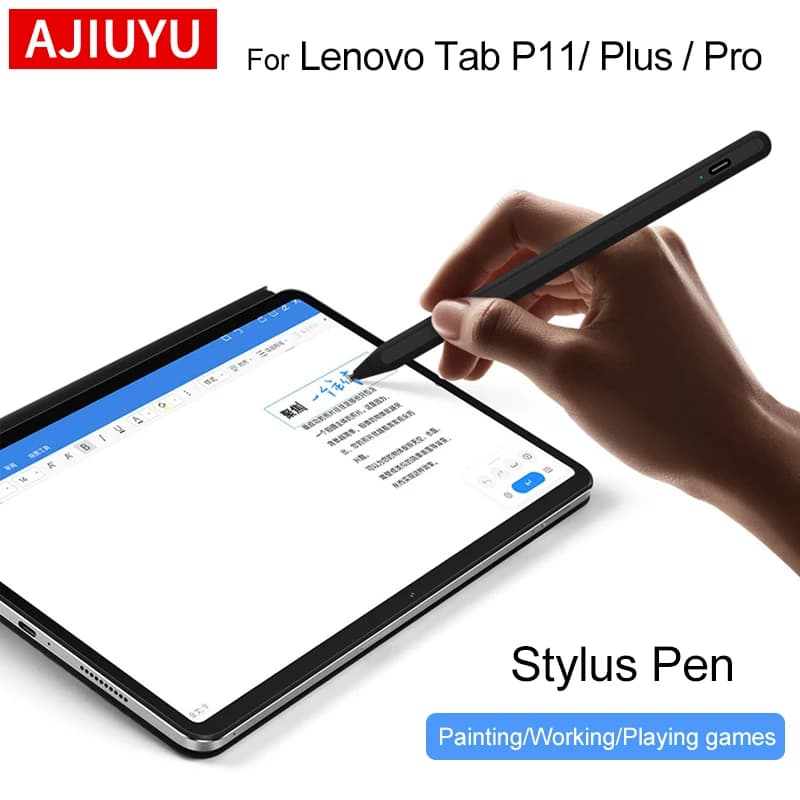 AJIUYU Penna Stilo Per Lenovo Tab P11 Plus TB-J607F J606F J616F P11 Pro J716F J706F Xiaoxin Pad 10.6 Tablet Pittura Touch Matita