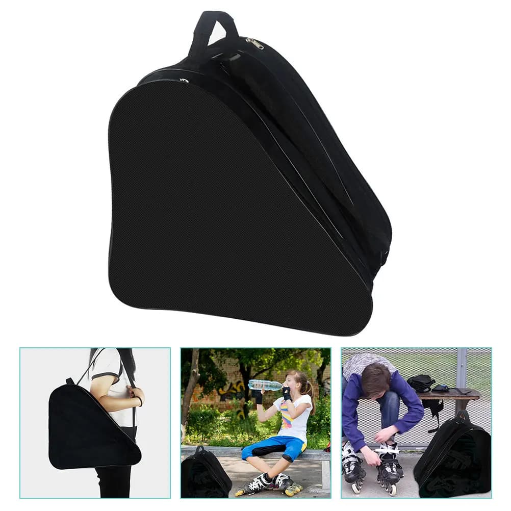 Borsa per Pattini a Rotelle Resistente e Lavabile, Custodia Leggera per Pattini in Linea e Pattini da Ghiaccio con Chiusura a Cerniera