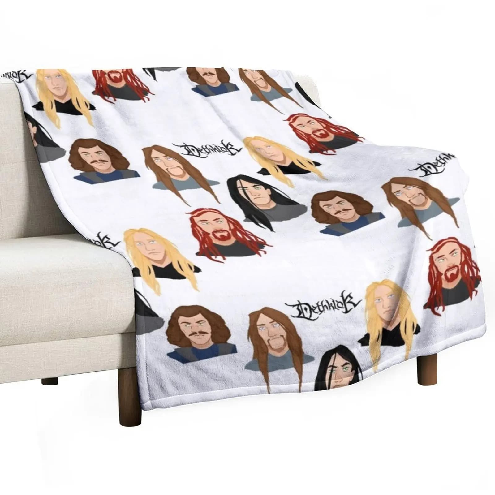 Metalocalypse - Dethklok Coperta da tiro Morbida trapunta scozzese per divano Coperte da letto