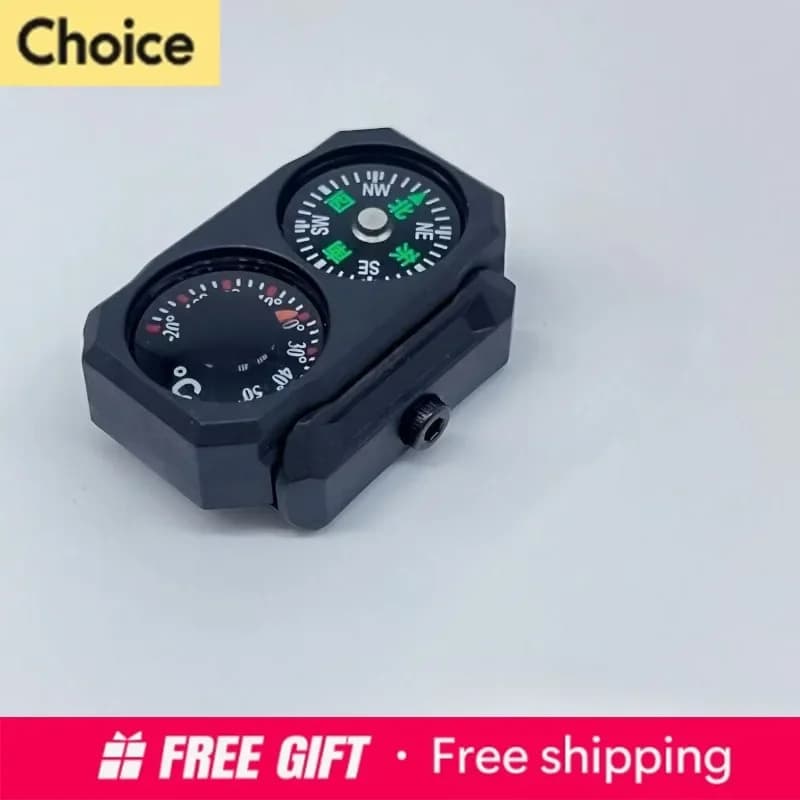 Nylon Body Compass Thermometer Easy Installation 20MM Rail Toy Model Matching Parts
