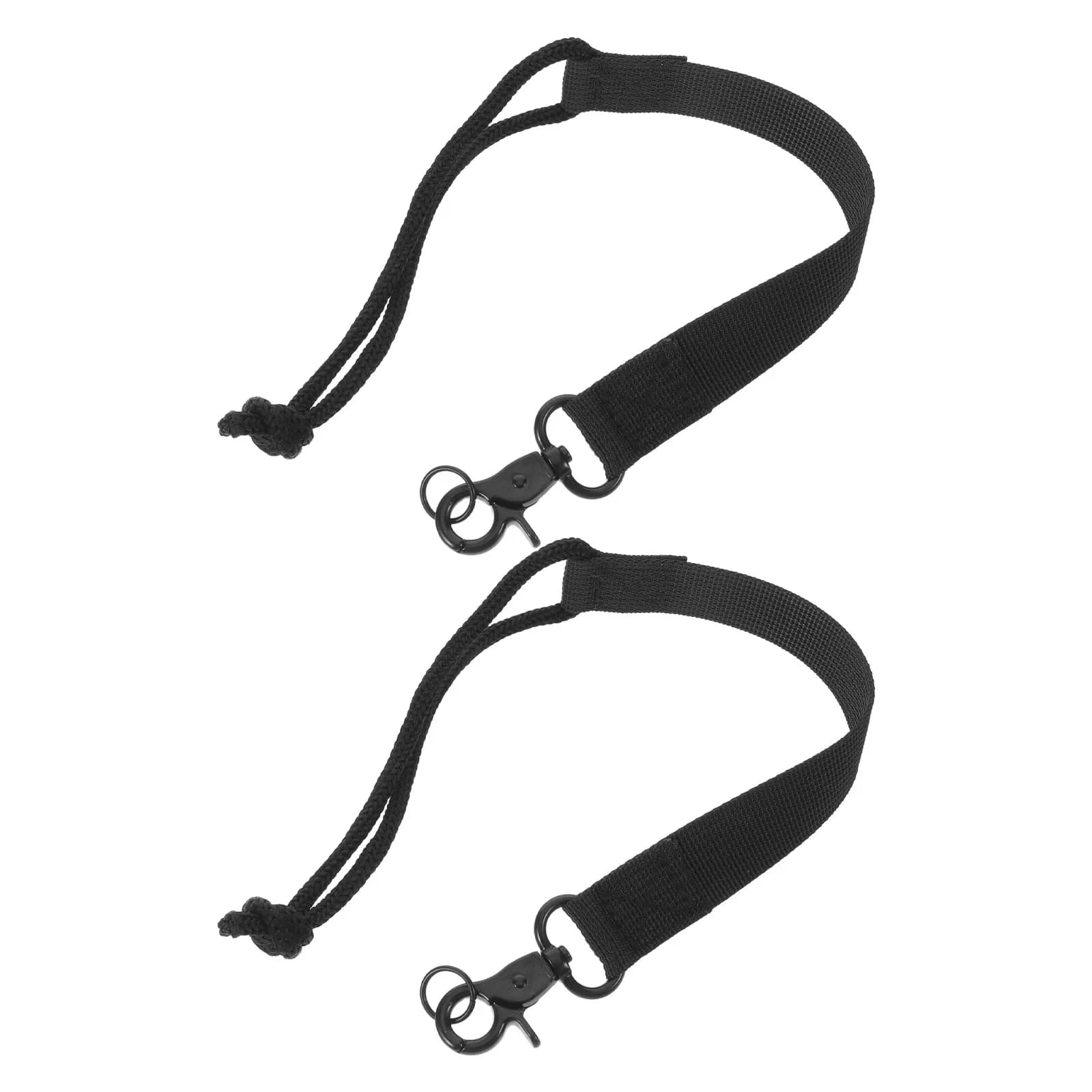 2 Pezzi Cinghia Regolabile per Snowboard Nera, Cinghia di Sicurezza per Scarponi da Sci, Cinghia per Trasporto Attrezzatura da Snowboard