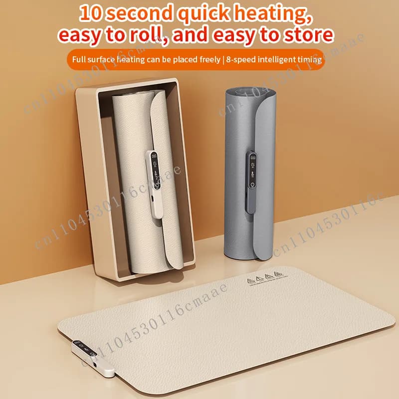 Silicone vegetable warming board Household thermal insulation flexible hot cutting board Folding heating vegetable warming pad