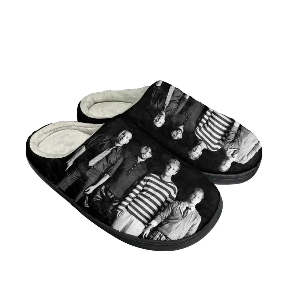 Pantofole personalizzate Backstreet Boys Pop Band, pantofole da interno eleganti e comode