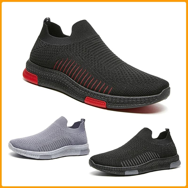 Men's Mijia sneakers, Anti-Odor, Breathable, Sporty, Woven Fabric, Fashion Retro Shoes for Stroller and Outdoor