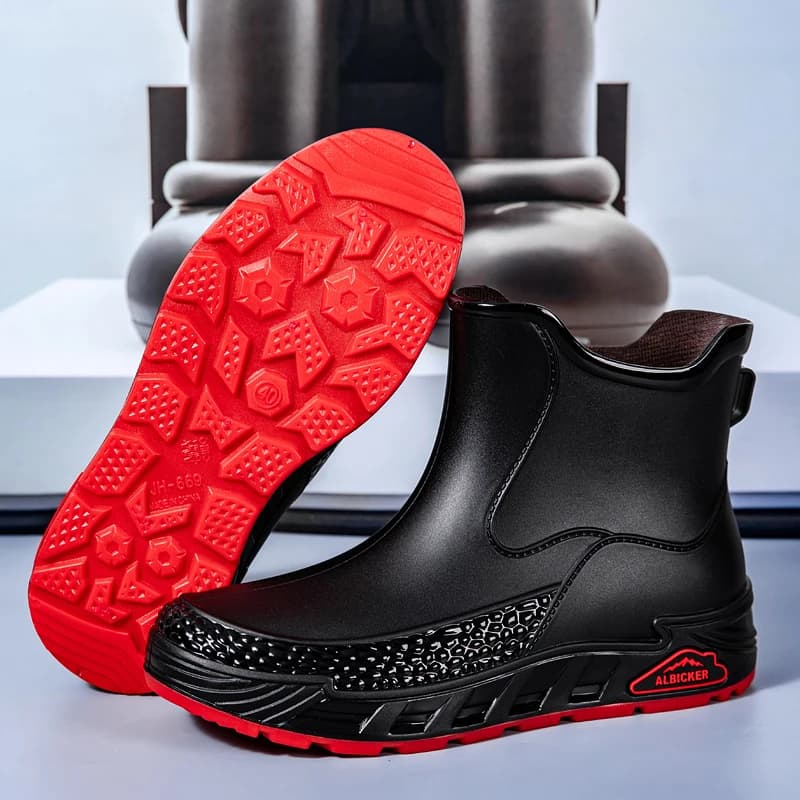 New Large Size Rain Boots for Men and Women, Kitchen Fishing Shoes, Couple Style Rain Boots