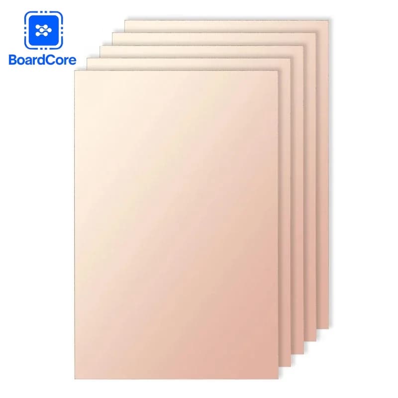 2/4 Pieces PCB Monofacial Sheet in Copper Lamina FR4 12x18cm for Arduino Prototyping