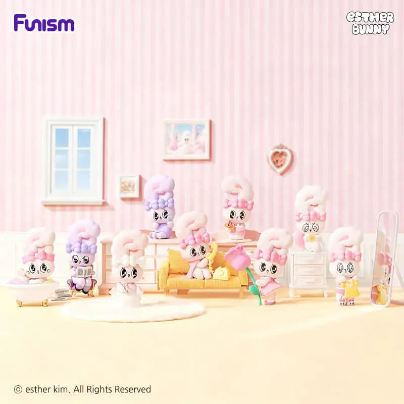 FUNISM Esther Bunny Young Blossom Series Blind Box Blind Box Action Figure Regalo carino per bambini Serie festa di compleanno Blind Box