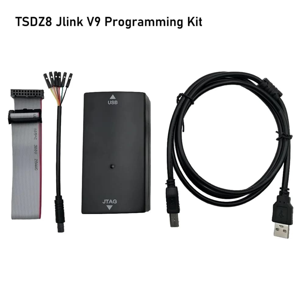 Per Tongsheng TSDZ8 TSDZ Kit di programmazione aggiornamento firmware Jlink v9 J-Link v9 Firmware open source OSF Flash Tool E-bike fai da te
