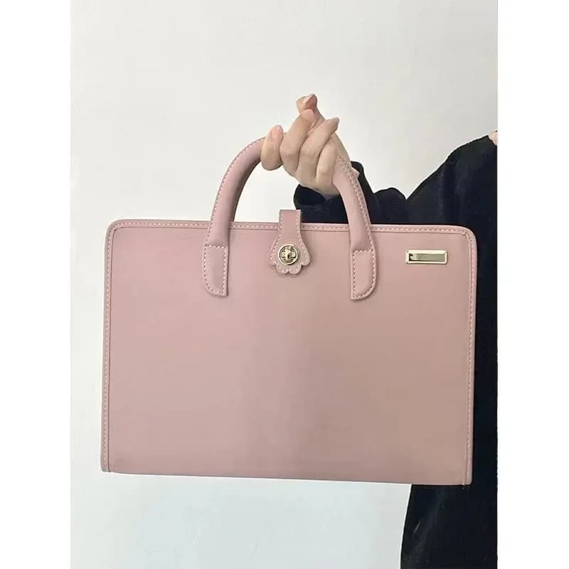 New Arrived-Laptop Sleeve Pink Notebook Bag Cute Computer Cover For 14/16 Inch Laptop Laptop Protective Case with Handle