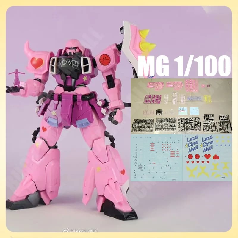 Phantom 2001K Zaku Modello di Montaggio Kit MG 1/100 Concerto Edizione Limitata Action Figure Zagu Collezione Statua Ornamento